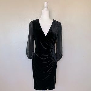 DKNY Velvet Dress